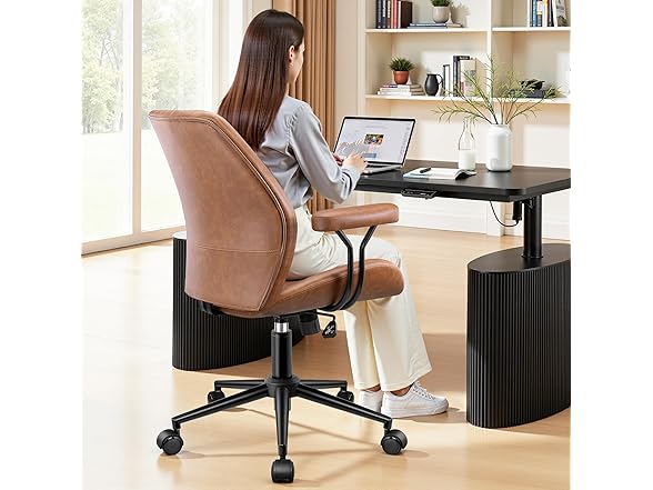 HeroSet Leather Office Chair