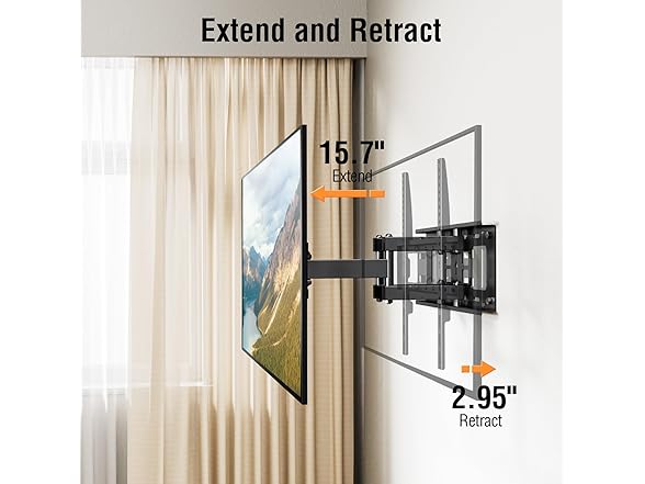 ELIVED Full Motion TV Wall Mount | 26-65"