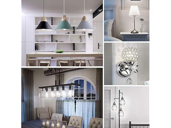 12-Pack Vintage 7W ST58 LED Edison Light Bulbs