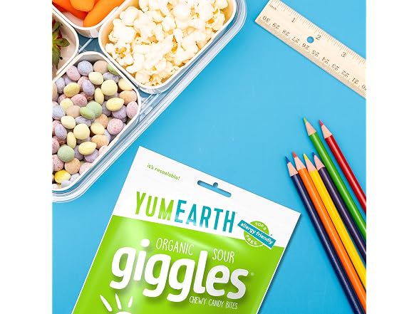 YumEarth Organic Sour Giggles Chewy Candy