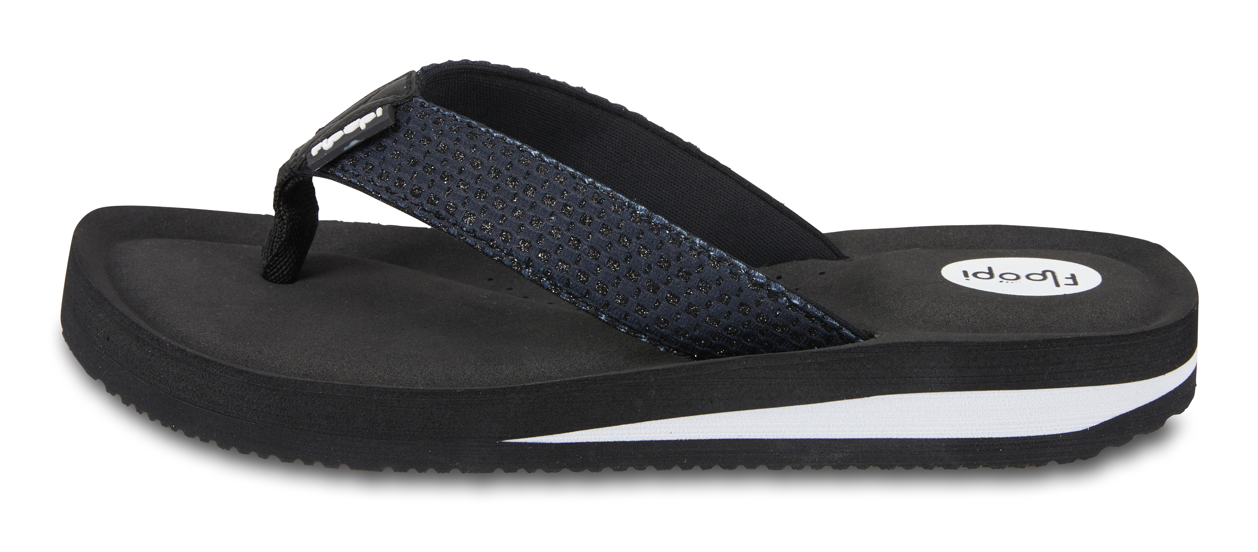 Womens Sofia Sparkly Comfort Flip Flop - Gallery 23
