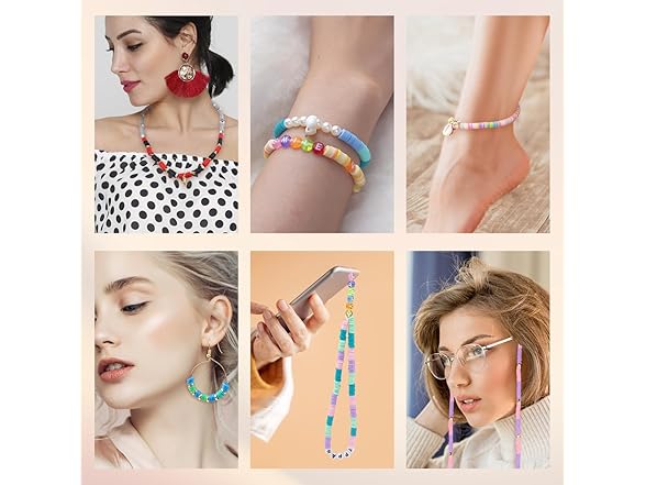 SUTOUG 4200+ PCS Beads for Threading