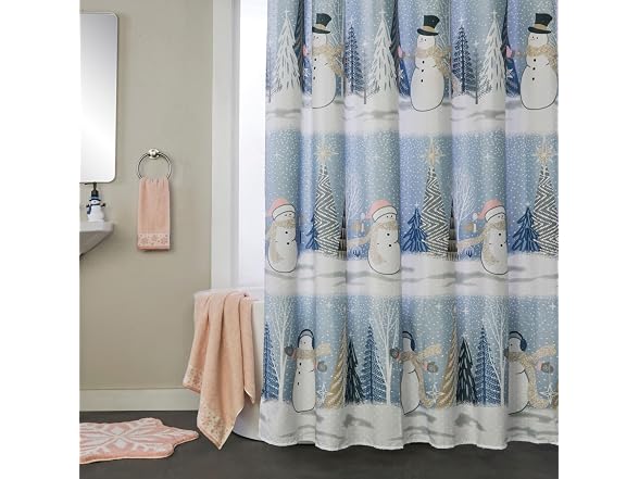 Winter Heather Snowflake 100% Cotton Premium 4-Pc Towel Set