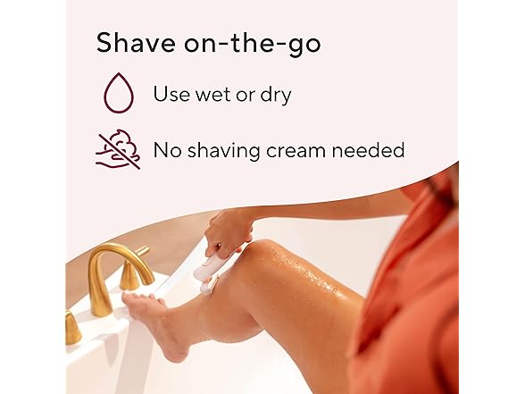 2 Pack Flawless Legs Women's Razor