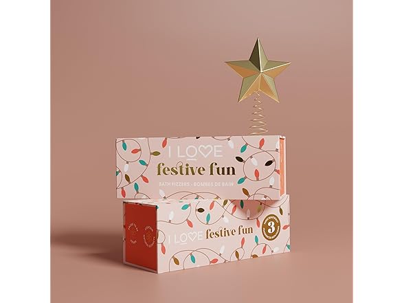 I LOVE I LOVE Cosmetics Festive Fun Bath Bombs
