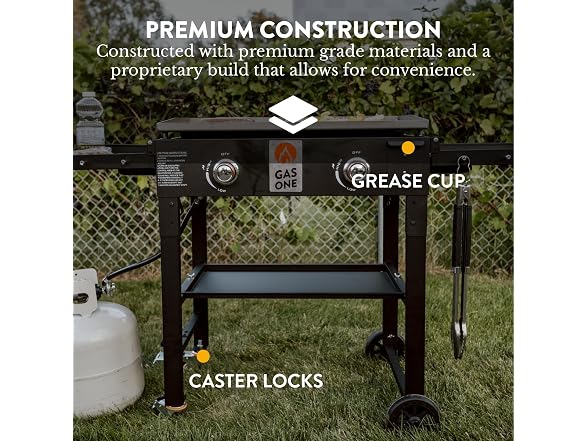 GasOne Foldable Propane Burner Grill