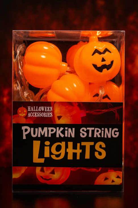 MQI 10 LED Pumpkin String Light - Gallery 6