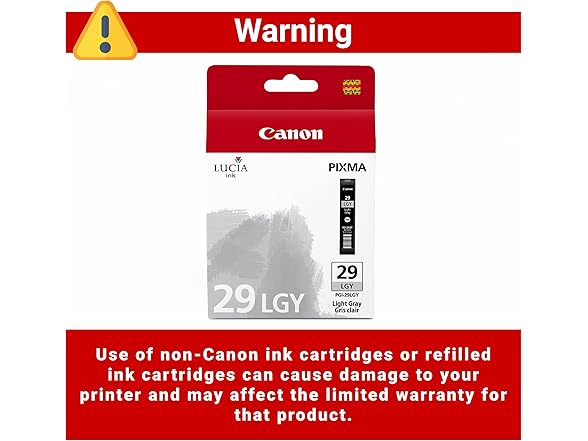 Canon PGI-29 Genuine Light Gray Ink Tank