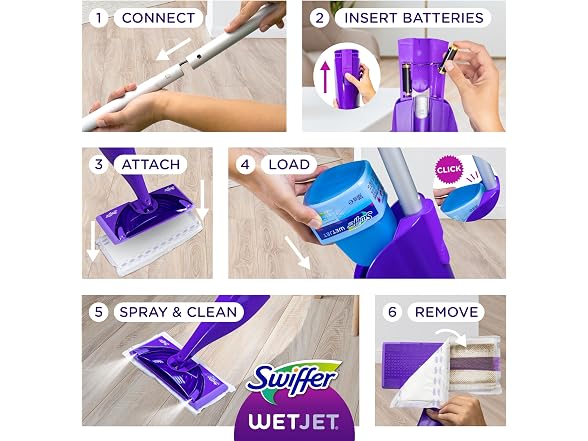 Procter & Gamble Wetjet Mop Starter Kit