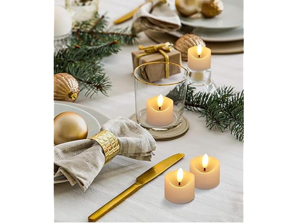 HOME MOST 24-Pack Flameless Candles