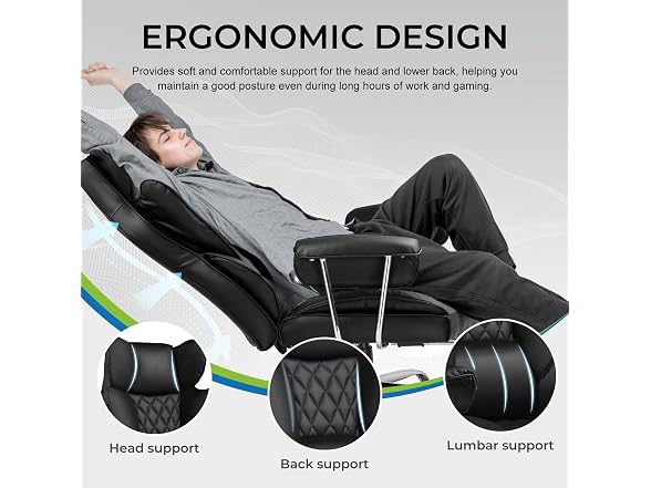 GTPLAYER Gaming Chair, Computer Chair