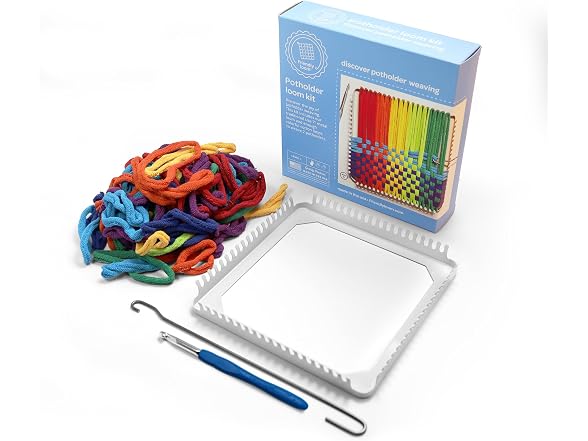 Friendly Loom 7” Traditional Potholder
