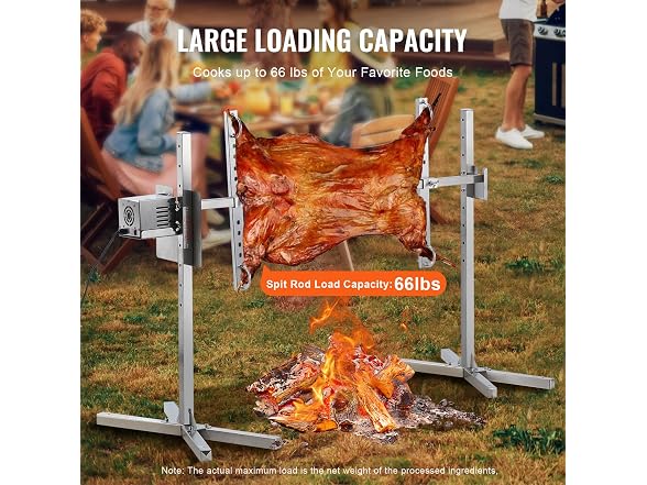 VEVOR Electric BBQ Rotisserie Grill Kit