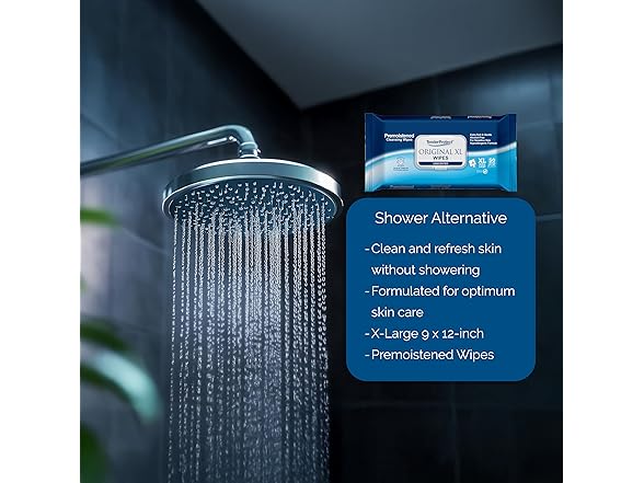 TenderProtect Original XL Premium Adult Wipes 50pk