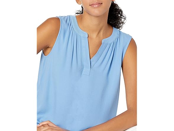 Amazon Essentials Womens Sleeveless VNeck Shirt