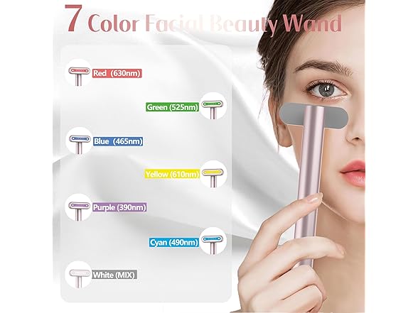 Fxtiaa Red Light Therapy Wand for Face