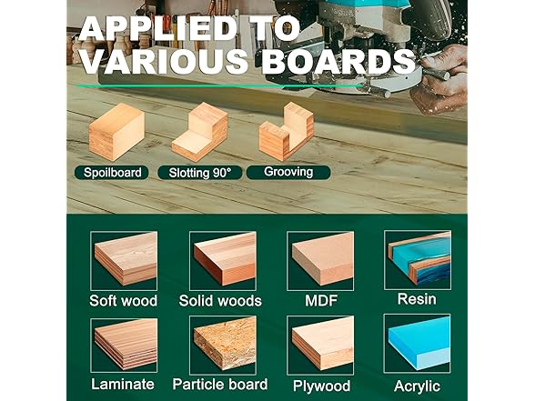 CNC Spoilboard Surfacing Router Bit