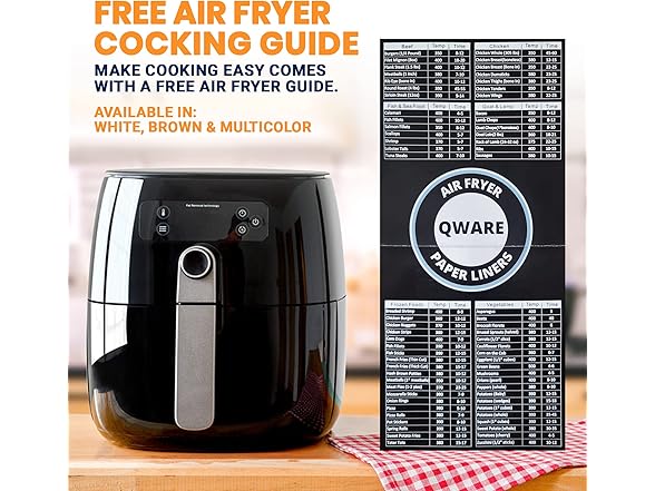 Disposable Air Fryer Liners 50-Pack