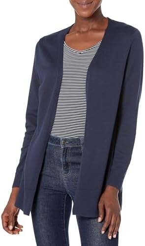 Amazon Essentials Womens Lightweight Open Front Cardigan Sweater