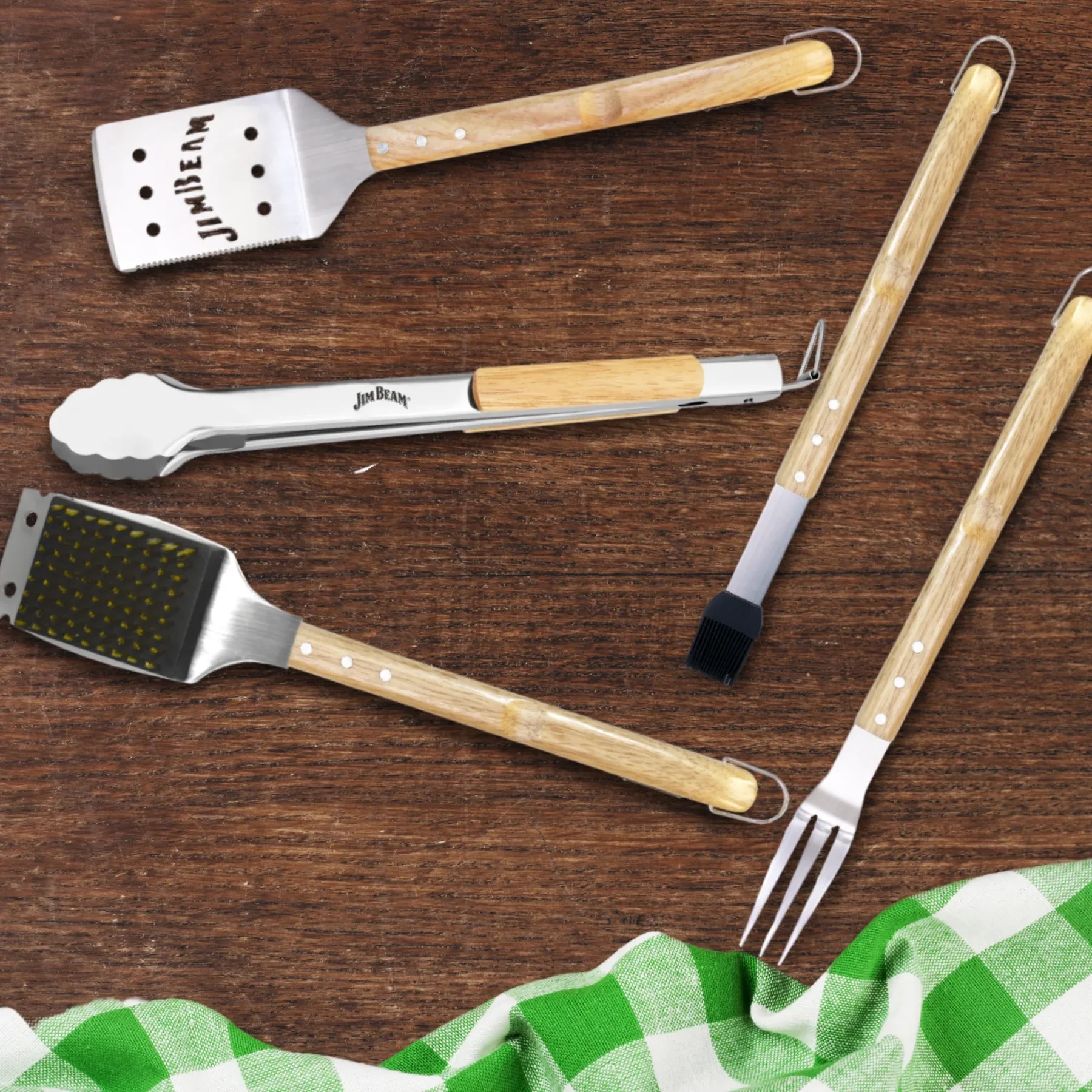 Jim Beam 5-Piece Grill Tool Set - Gallery 8