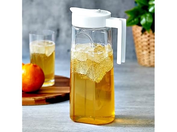 Amazing Abby - Slim - Tritan Pitcher (64 oz), Dish