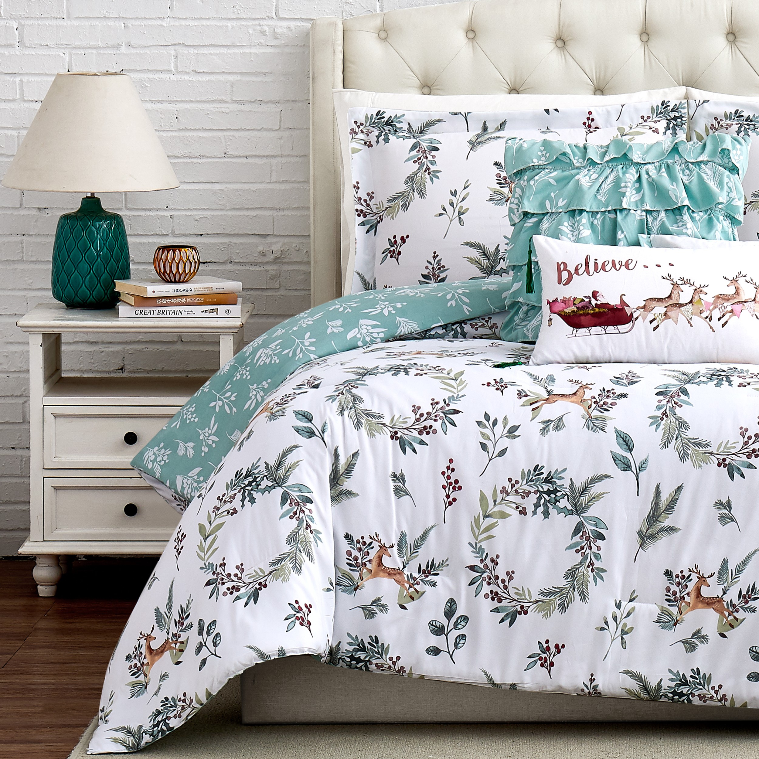 Southshore 6pc Christmas Comforter Set - Gallery 22
