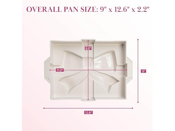 Paris Hilton Gift Box with Bow Cake Pan