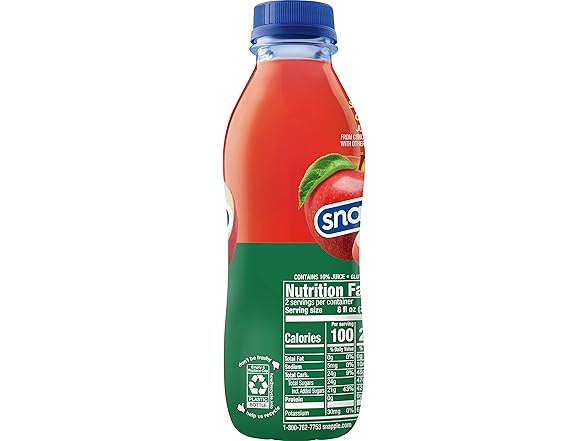12Pk Snapple Apple Juice Drink, 16 Fl Oz