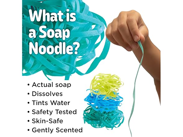 Creativity for Kids Soap Noodles Dragon’s Dinner Bath Set