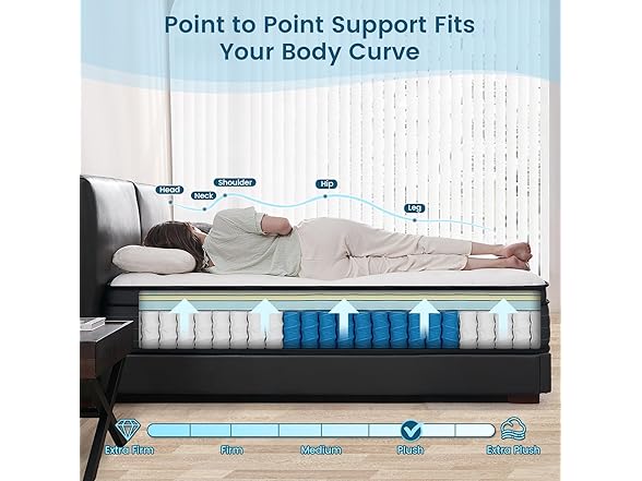 Hybrid Memory Foam Bed in a Box