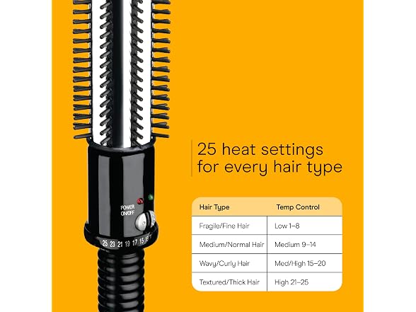 Conair Instant Heat Curling Iron Brush