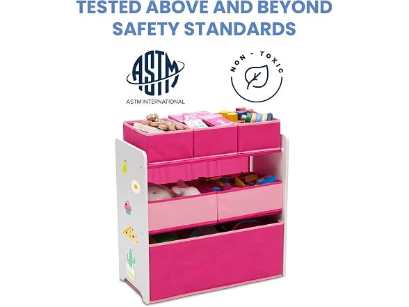 Delta Children 6 Bin Toy Organizer