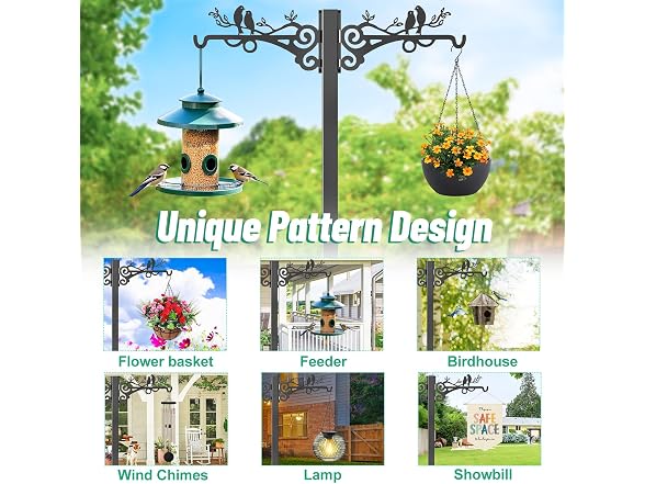ODSNANIE Metal Garden Hose Holder