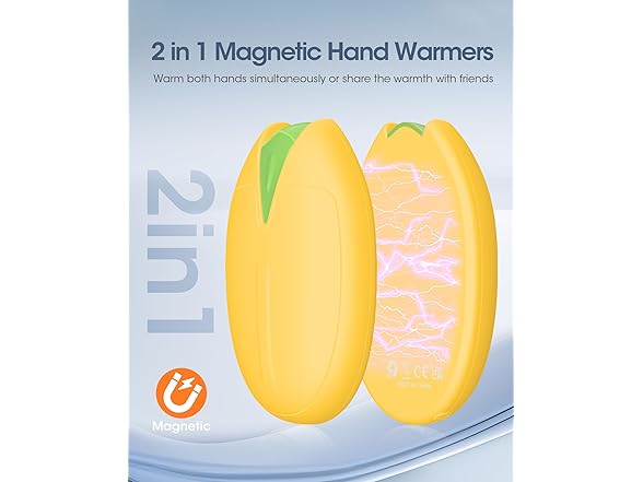 Hand Warmers Rechargeable, 2 Pack