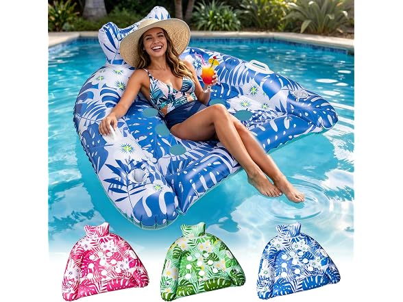 Ornnut XL Pool Floats Adult 3 Packs