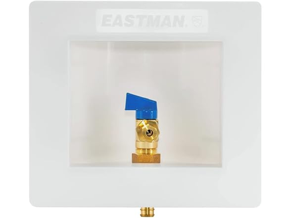 Eastman 1/2 Inch PEX Connection x 1/4 Inch OD Outlet Box