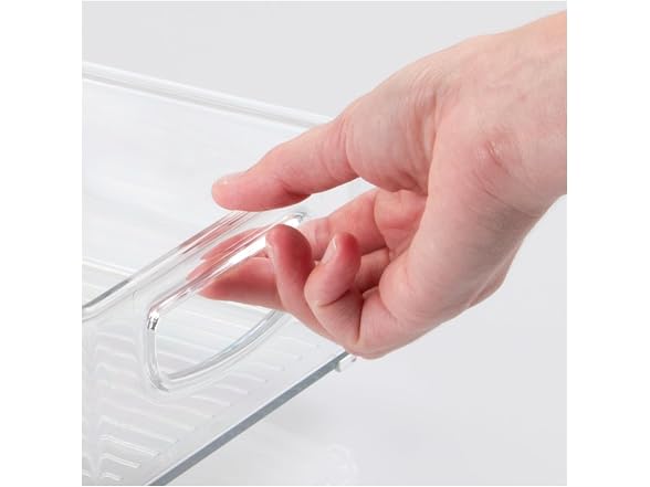 iDesign Stackable Pantry Bin with Handles