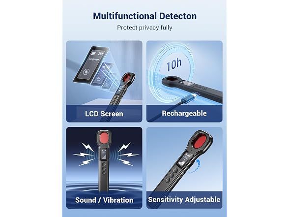 WRKLLY 7-in-1 Hidden Camera Detector