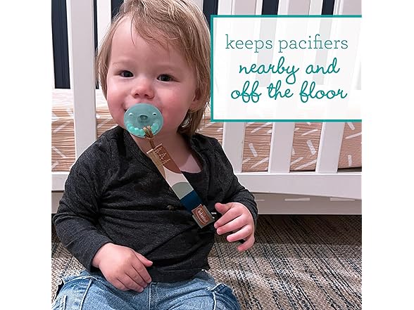 Infantino 3-Pack Pacifier Clip Holders