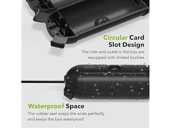 BN Link 6 Pack Outdoor Extension Cord Covers