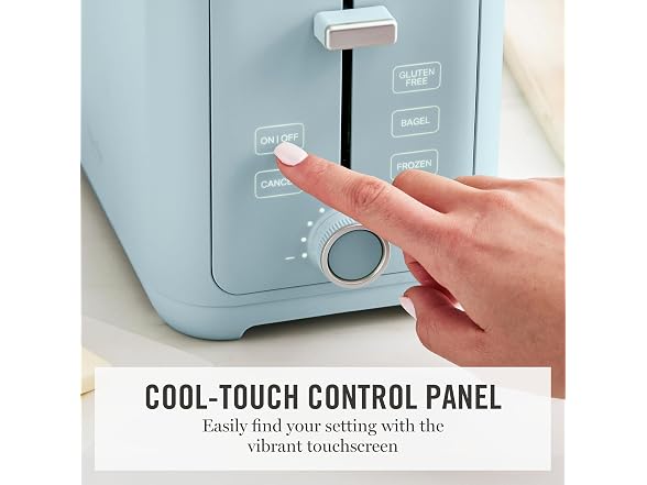 Martha Stewart 2-Slice Toaster Sky Blue