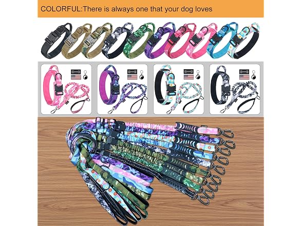 Hotsky Tactical Dog Collar, Adjustable Milit