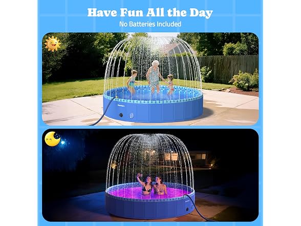 Pawtners Foldable Kiddie Pool