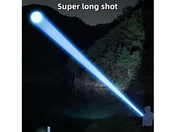 Rechargeable Tactical Flashlight 1500L