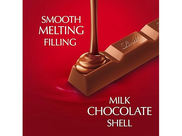 Lindt LINDOR Milk Choc Truffle Bar 24pk