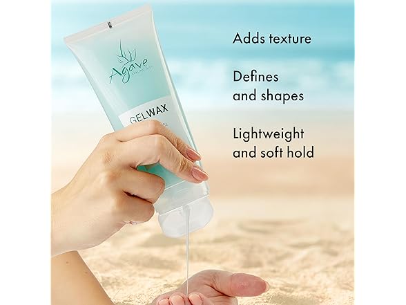 Agave GelWax Flexible Hold Styling Gel