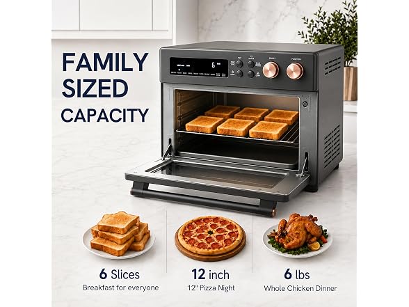 Infrared Heating 26.3 QT Air Fryer