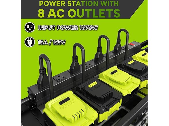 CFMASTER Large Power Tool Organizer Wall Mount