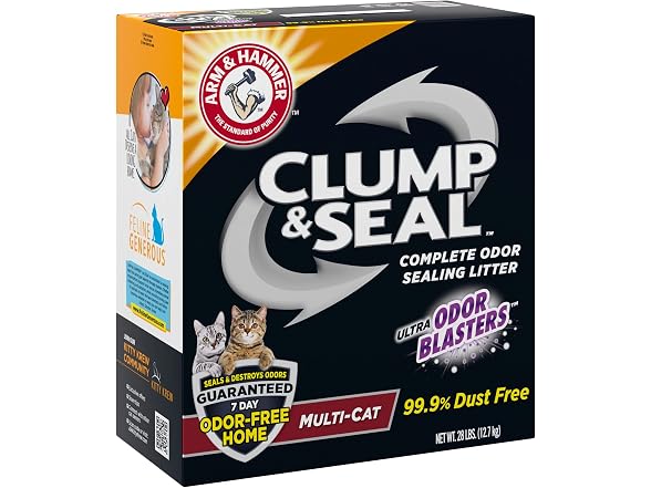 Arm Hammer Clump Seal Litter