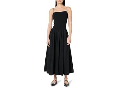 $6.99, Was $79.90, 91% Off! The Drop Women Florencia Smocked Bodice Maxi Dress dealfomo